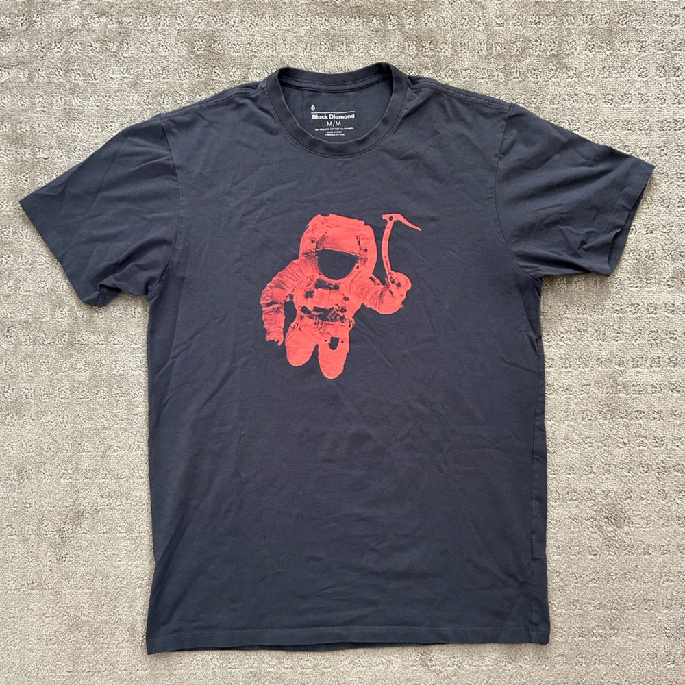 Black Diamond Moonshot tee Sz M